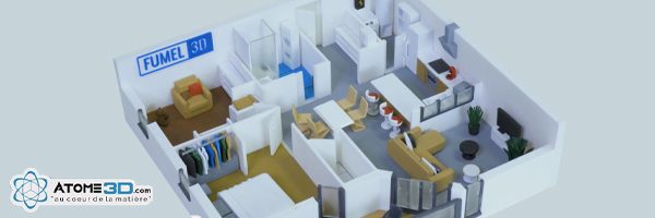 Fumel3D: From Real Estate Replicas to Custom-Designed Furniture