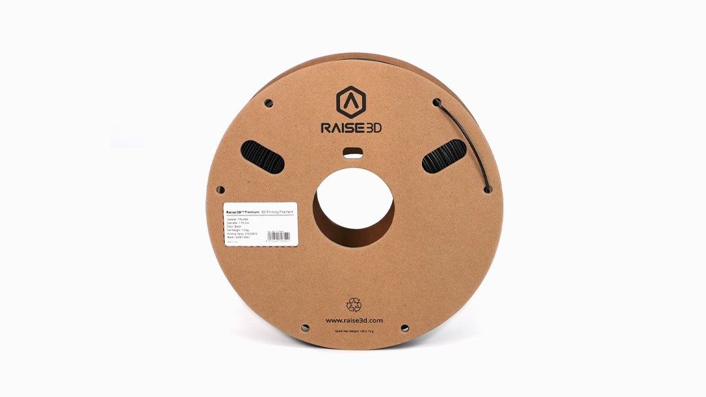 Raise3D PremiumTPU-95A Black - 1 Cardboard Spool