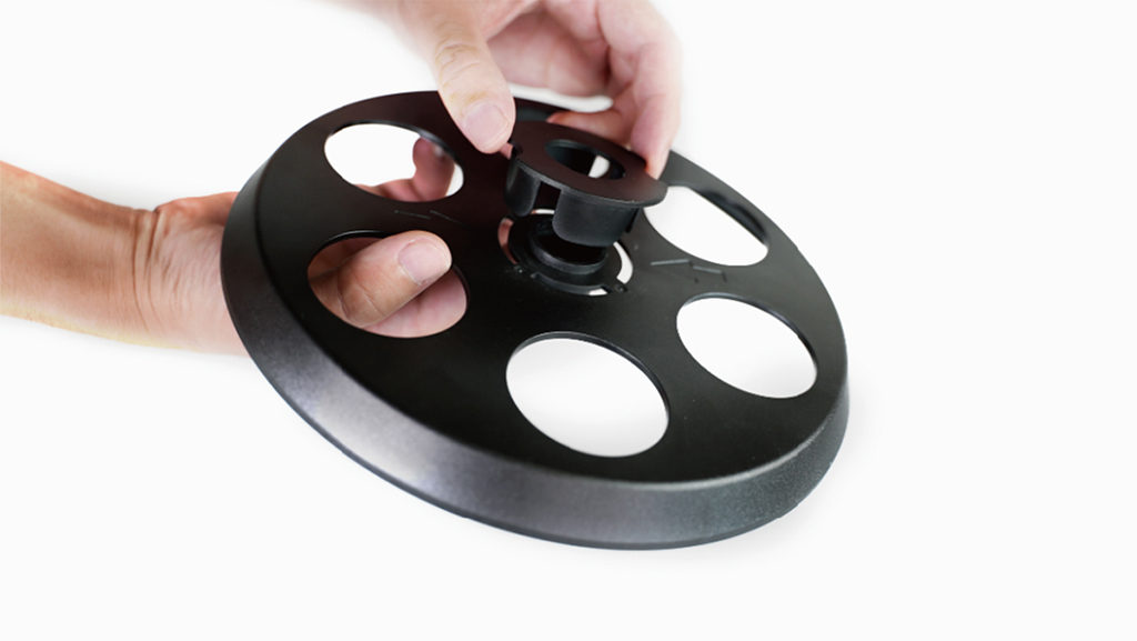 Raise3D Filament Dry Box (E2CF Only) - Filament Mounting