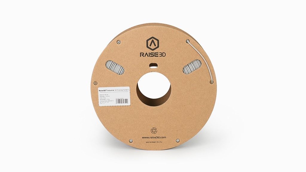 Raise3D Industrial PET GF Filament Grey - Front