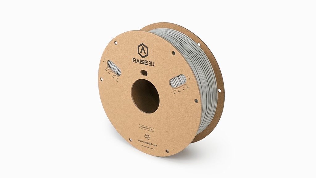 Raise3D Industrial PET GF Filament Grey - Side