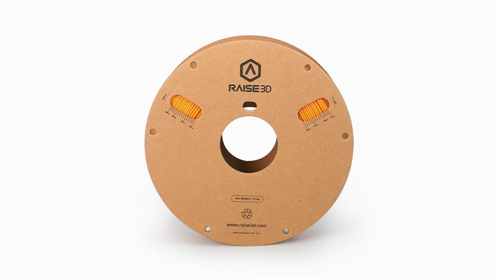 Raise3D Industrial PET GF Filament Orange - Front