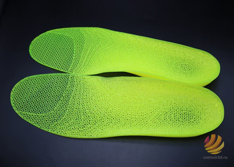 Stages of 3D-Production of Orthopedic Insoles