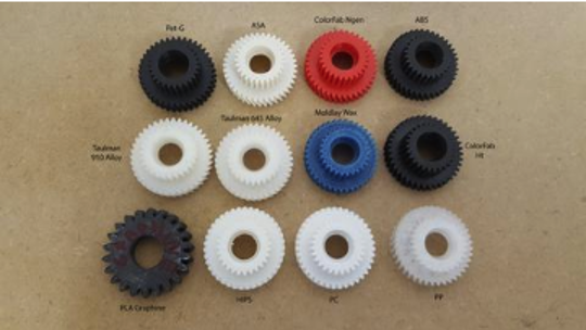 3D Printed Gears