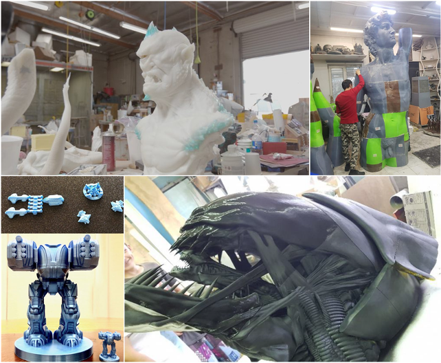 3D Printing Visual Application by PLA Filament